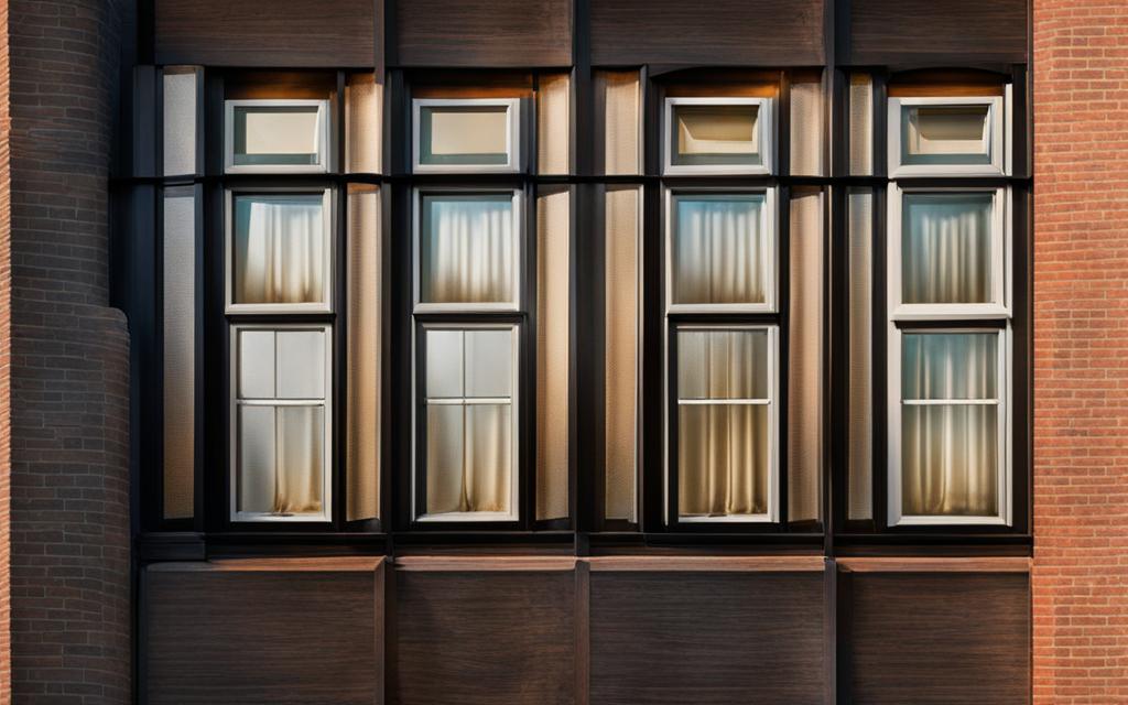 Fachada de Edificio con Ventanas Térmicas